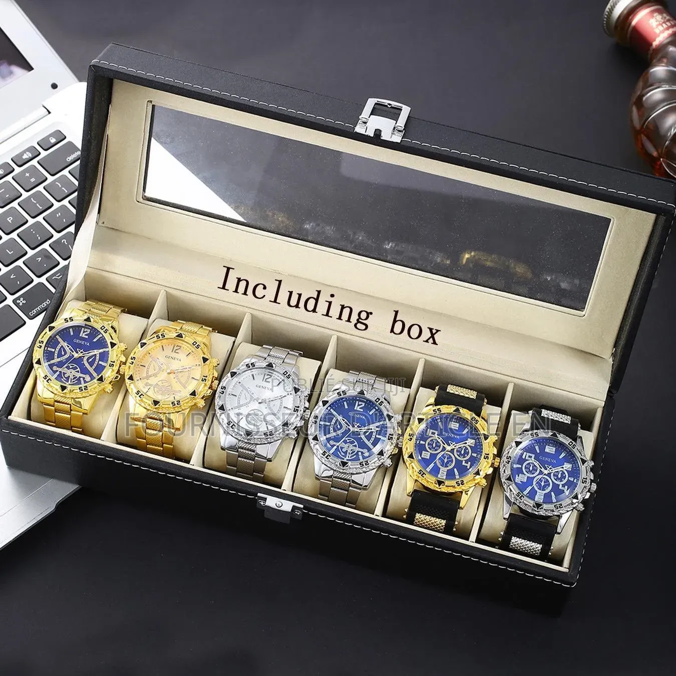Coffret De Six Montres, Montre De Soirée Tendance Pour Homme