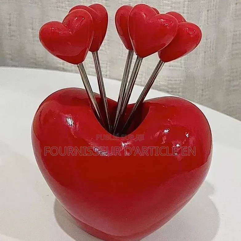 Ensemble De Fourchette De Fruits