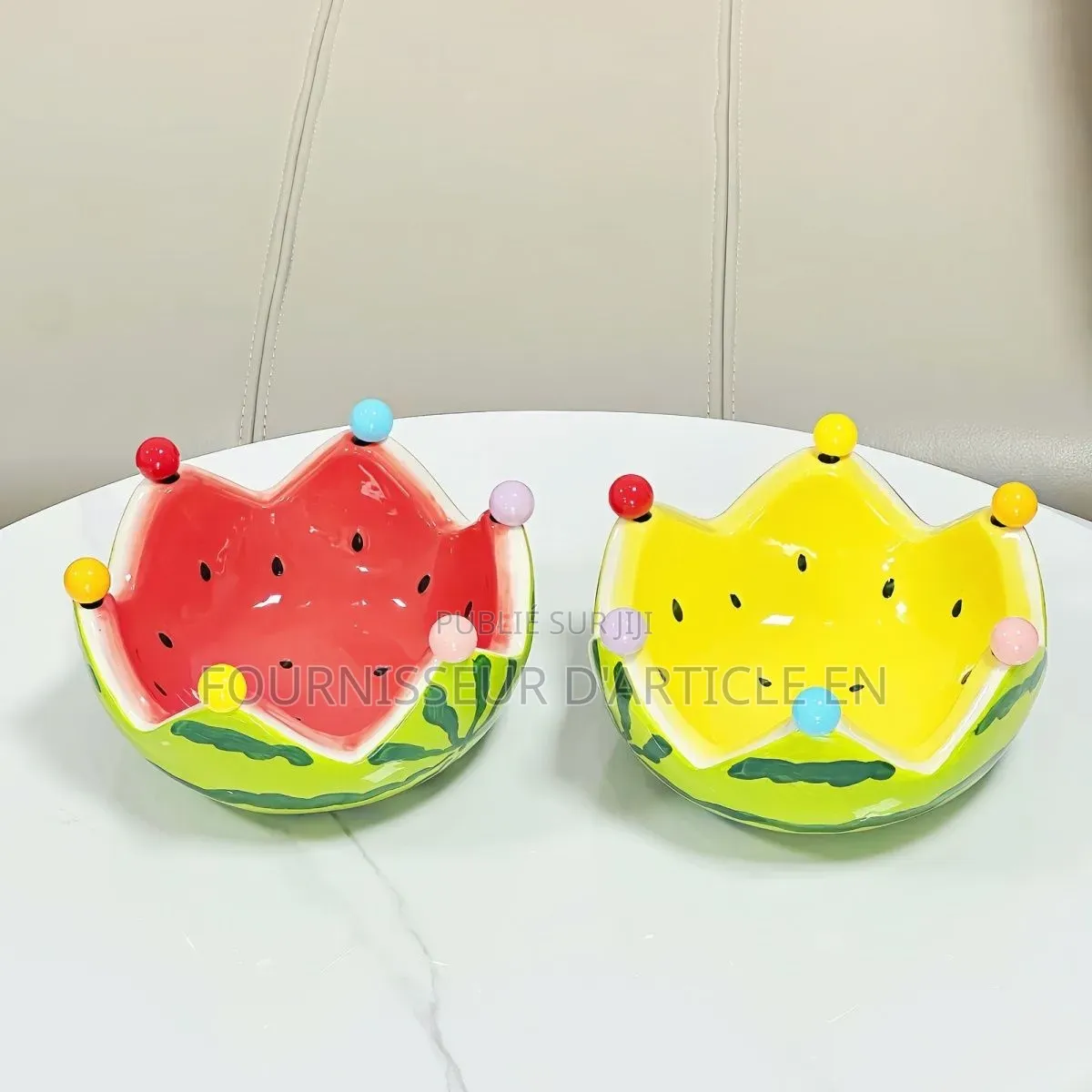 Ensemble De Fourchette De Fruits