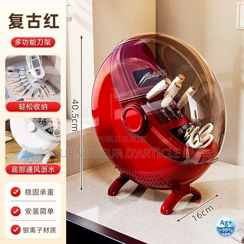 Support De Rangement Multifonctionnel Pour Couteaux