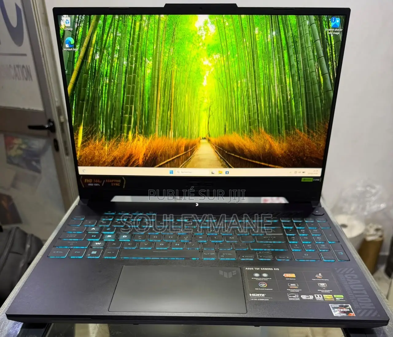 Ordinateur portable Asus TUF Gaming A15 16GB AMD Ryzen 7 SSD 512GB