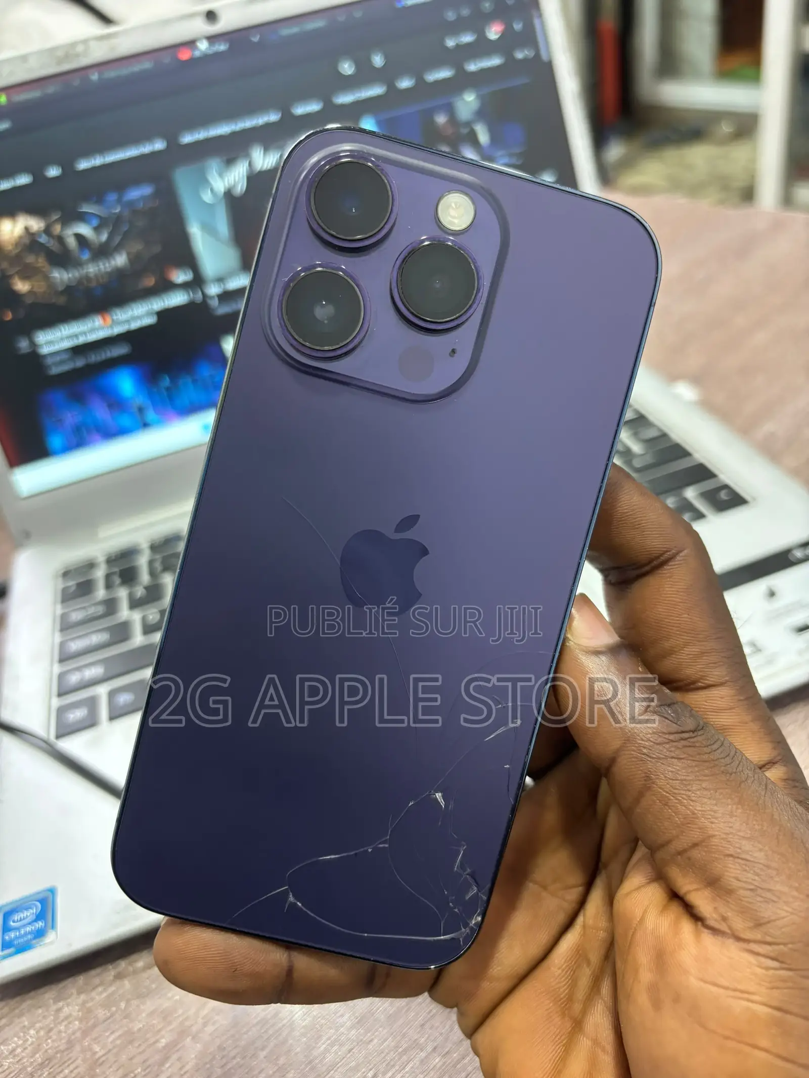 Nouveau Apple iPhone 14 Pro 128 GB Gris