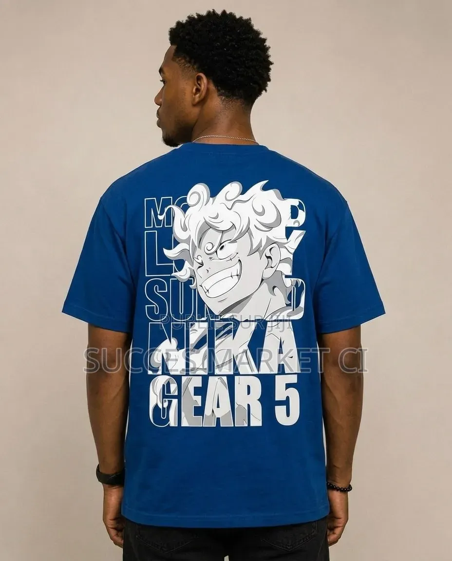T-Shirt Luffy Gear 5 / Nika – One Piece - Style Oversize Streetwear