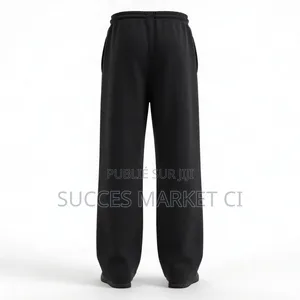 Pantalon Jogging Oversize – Empreintes Rouges–Style Streetwear Urban