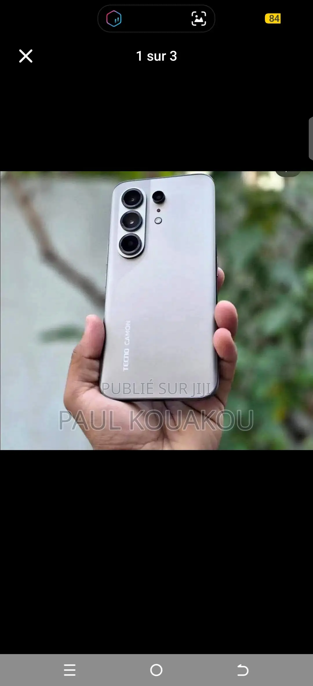 Nouveau Tecno Camon 50 Pro 256 GB Gris