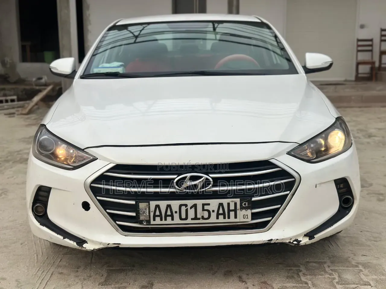 Hyundai Elantra 2018 Blanc