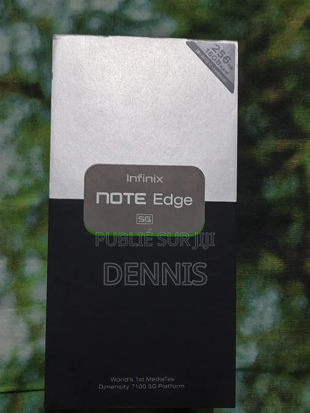 Infinix Note Edge 256 GB Noir