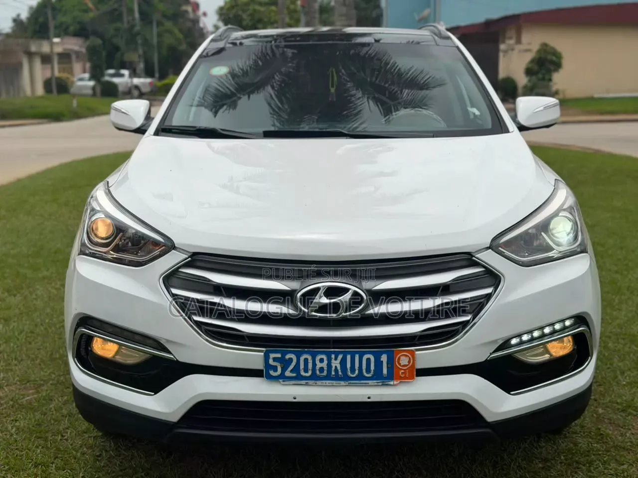 Hyundai Santa Fe 2018 Blanc