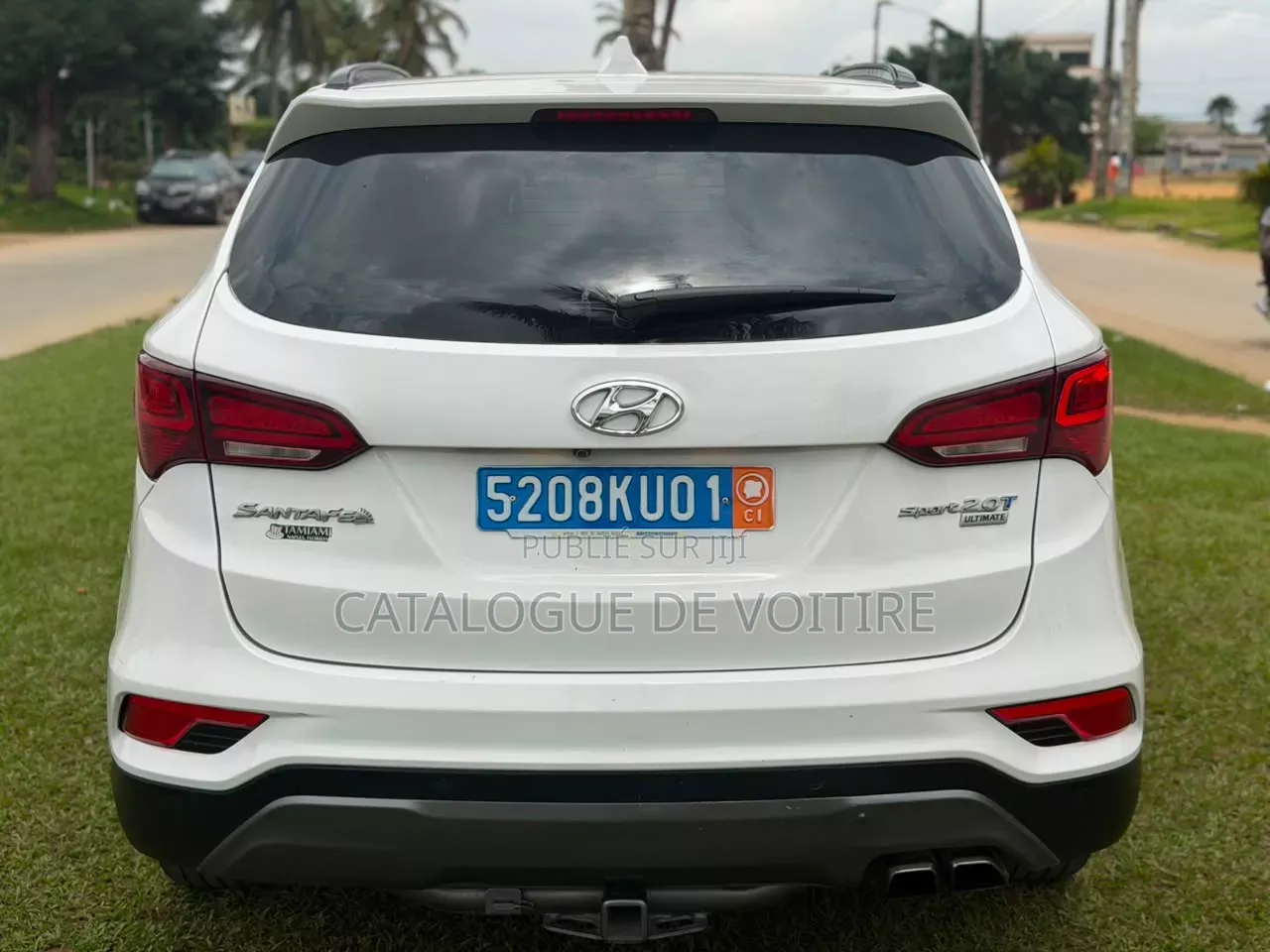 Hyundai Santa Fe 2018 Blanc