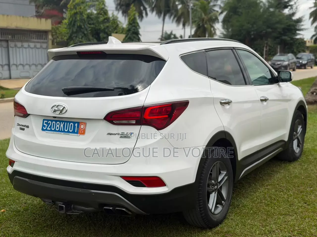 Hyundai Santa Fe 2018 Blanc