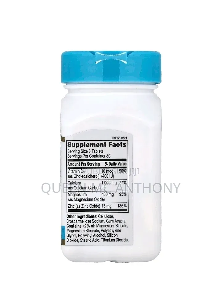 Calcium Magnésium Zinc Et D3