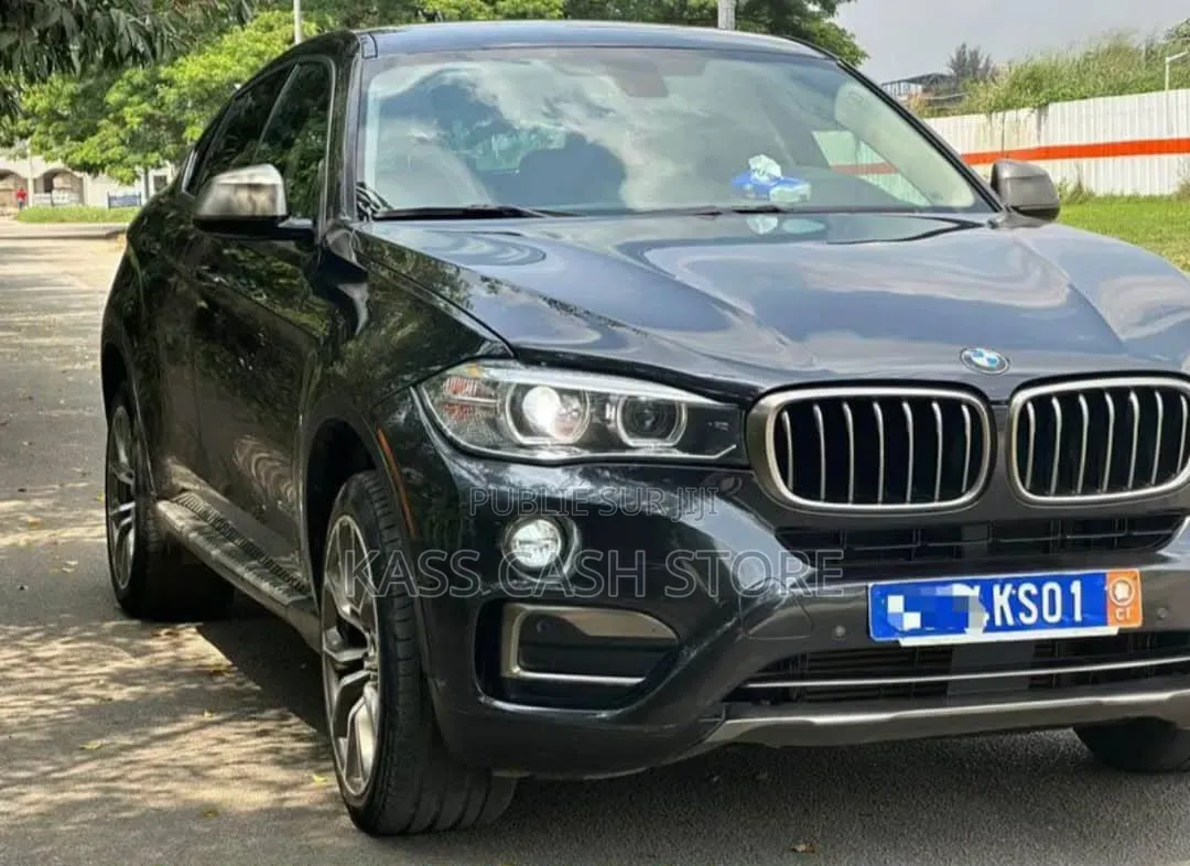 BMW X6 M Sport 2017 Noir