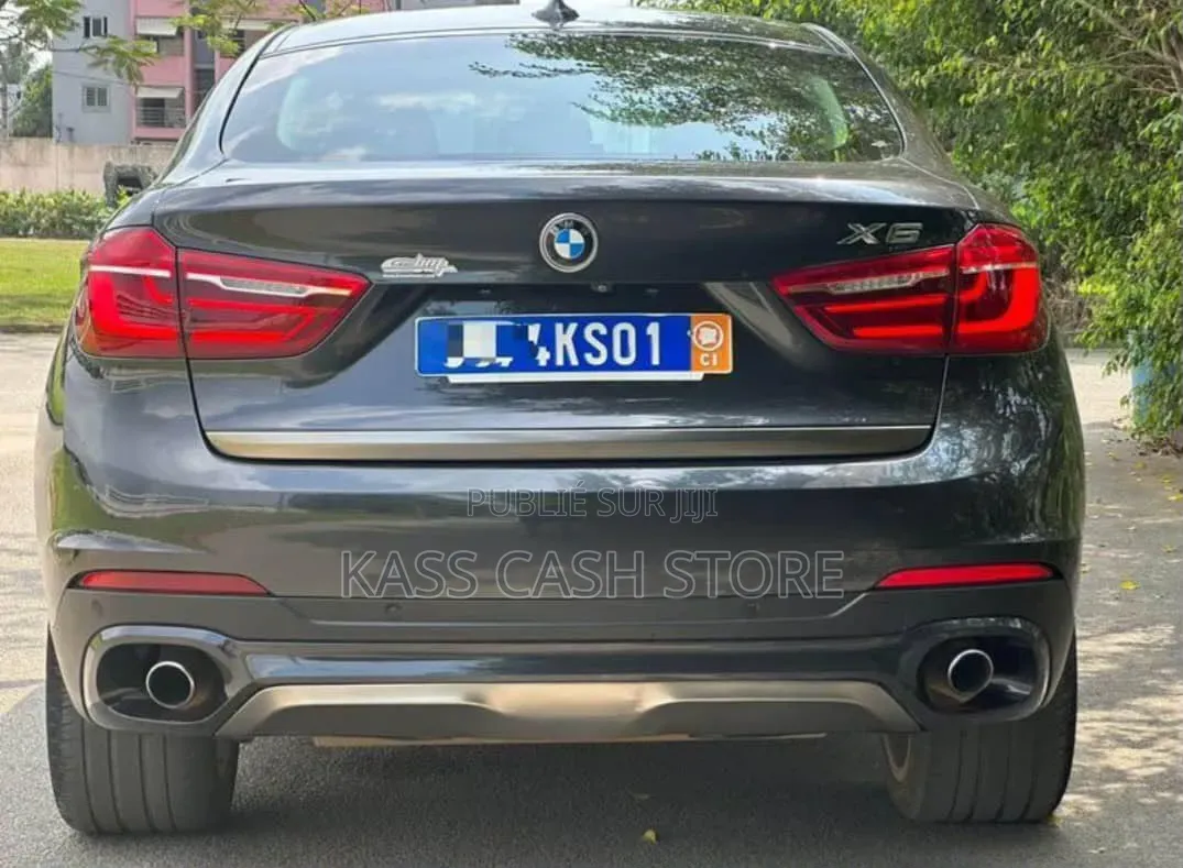 BMW X6 M Sport 2017 Noir