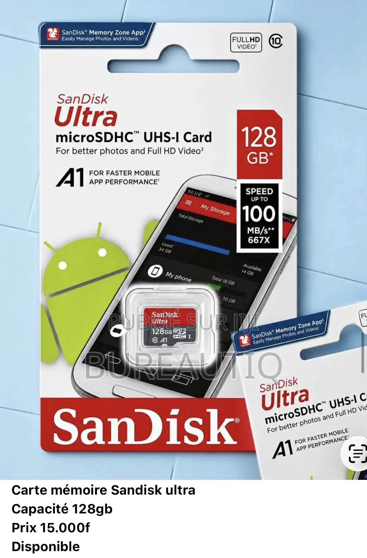 Carte Mémoire Sandisk