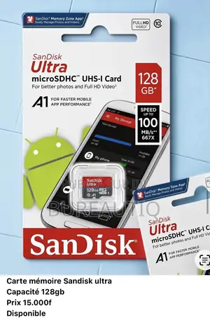 Carte Mémoire Sandisk