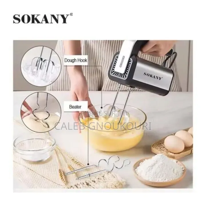 Batteur Électrique À Main Sokany CX-6651-800W