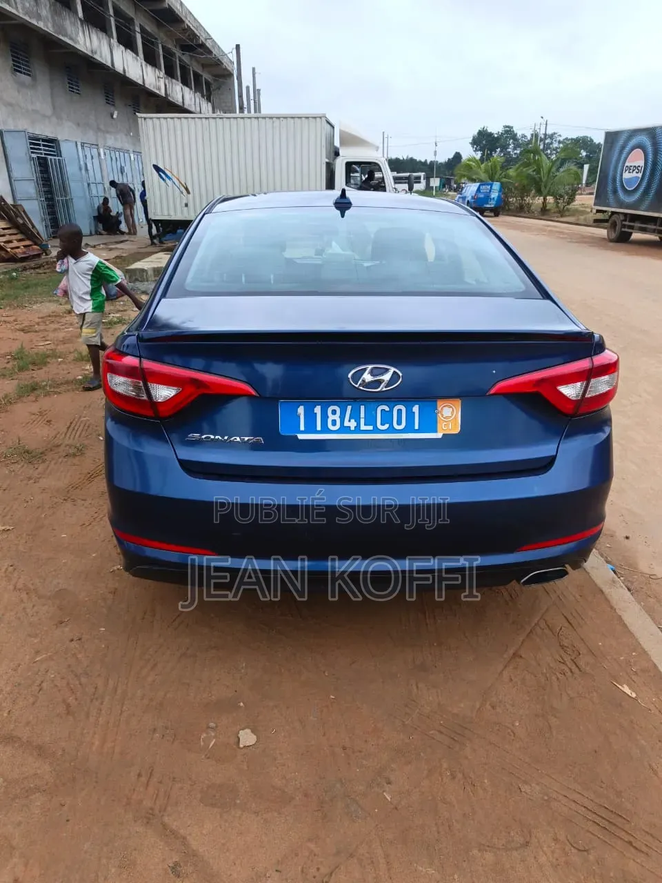 Hyundai Sonata 2018 Bleu