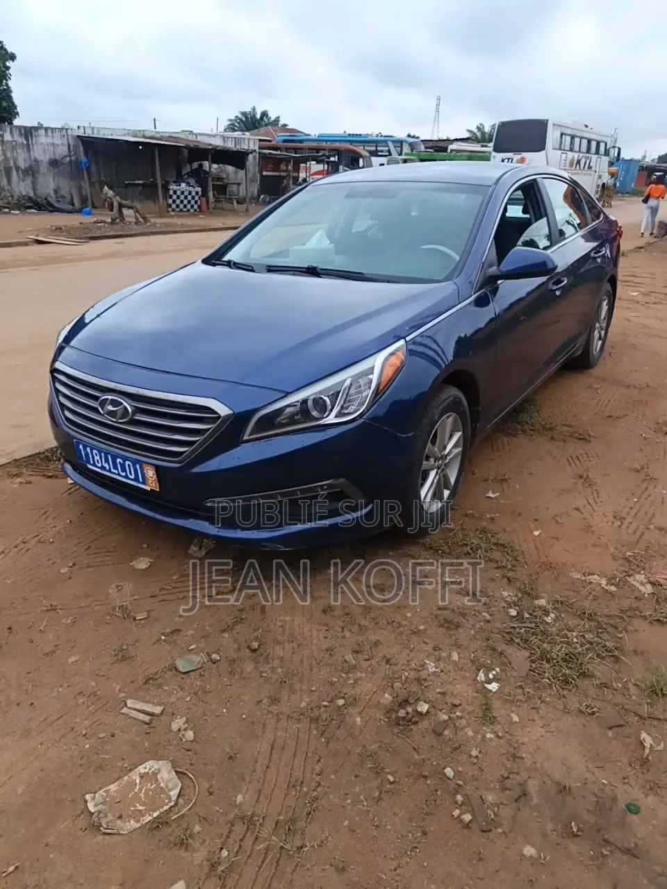Hyundai Sonata 2018 Bleu
