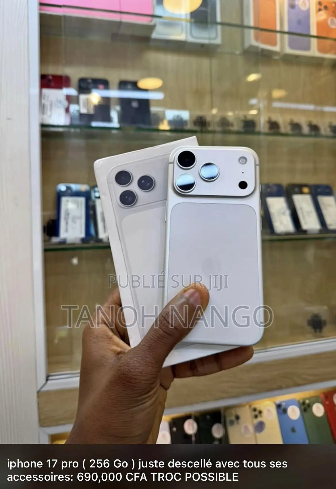 Apple iPhone 17 Pro 256 GB Blanc