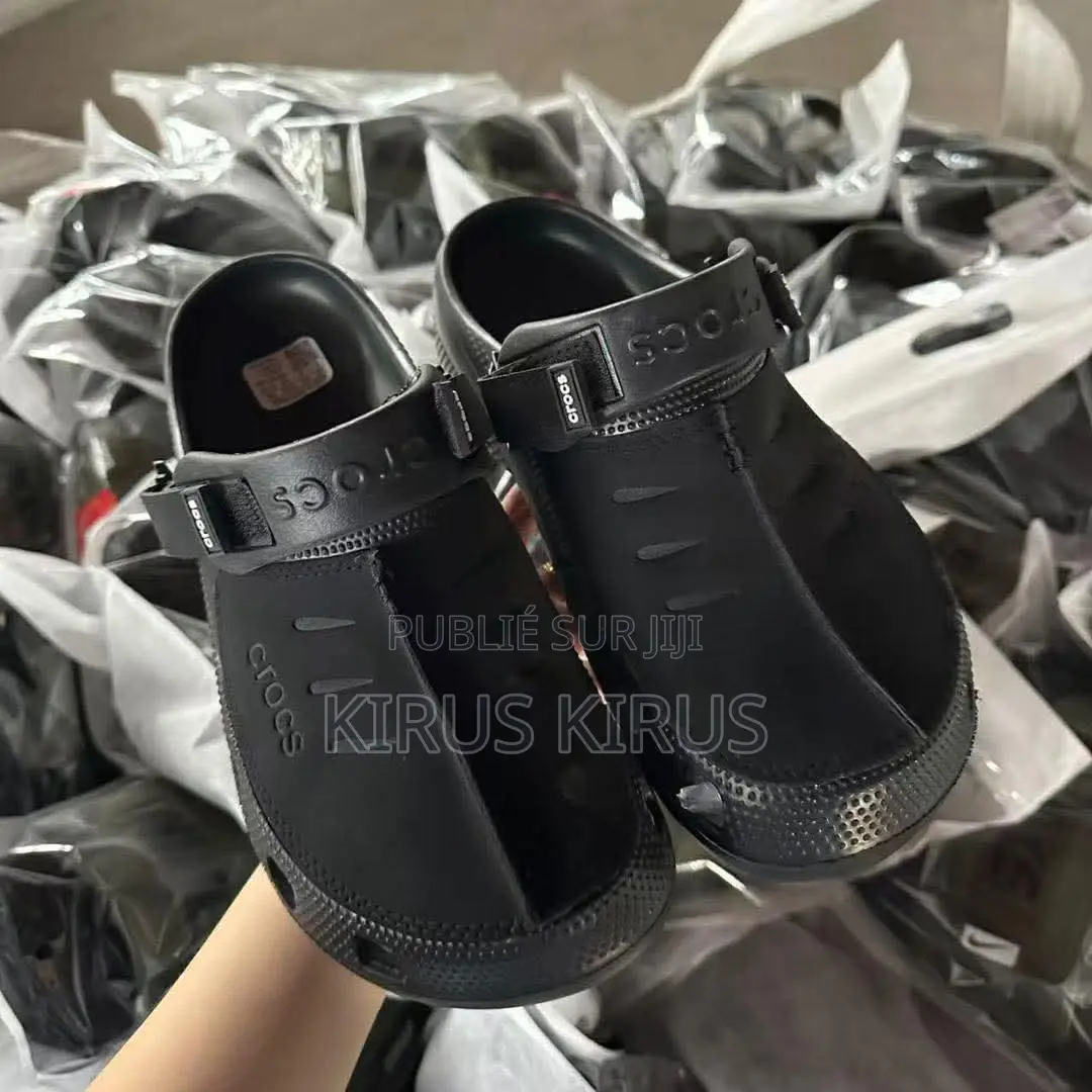 Crocs Noir / Beige