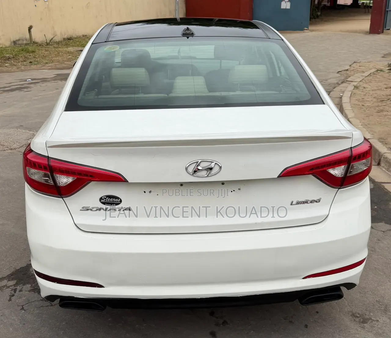 Hyundai Sonata 2017 Blanc