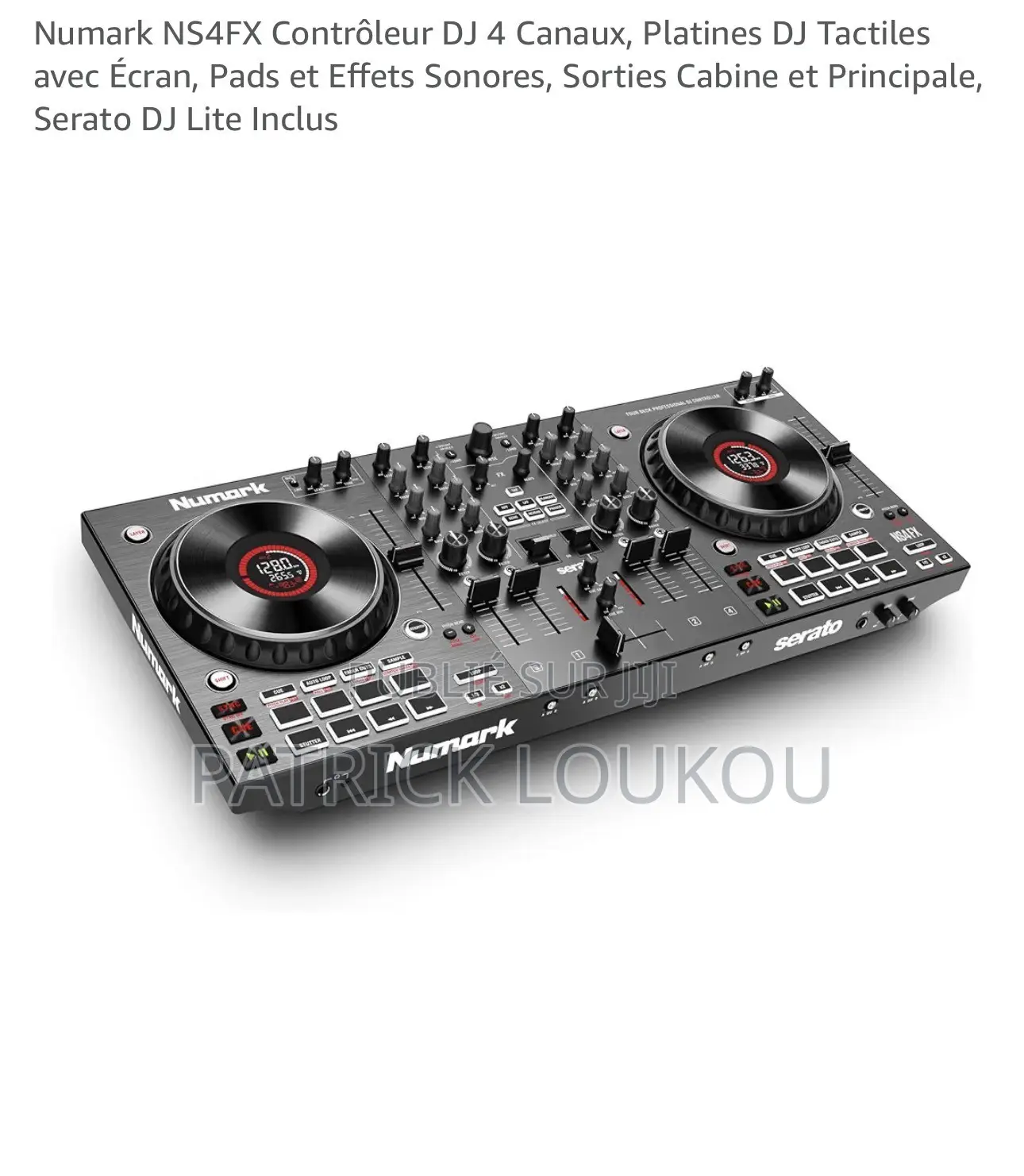 Numark NS4FX Contrôleur Dj 4 Canaux