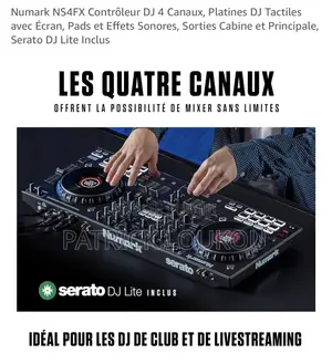 Numark NS4FX Contrôleur Dj 4 Canaux
