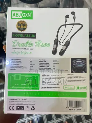 Écouteur Bluetooth Tour De Cou Sport - Batterie 72H (Neuf)