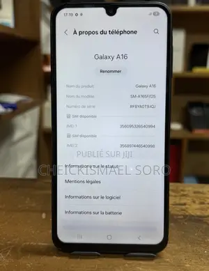 Samsung Galaxy A16 128 GB Bleu