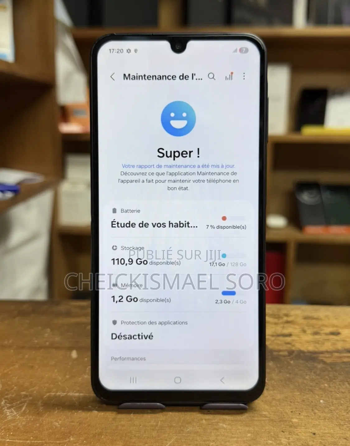 Samsung Galaxy A16 128 GB Bleu