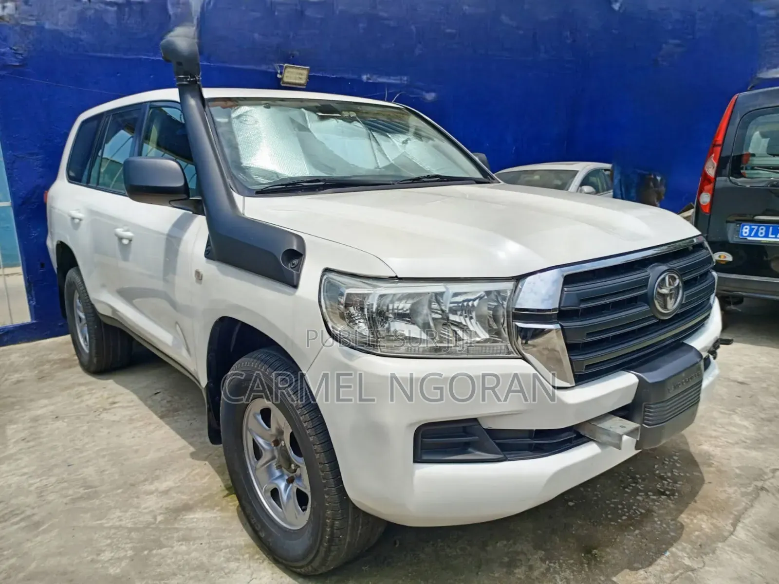 Toyota Land Cruiser 2018 Blanc