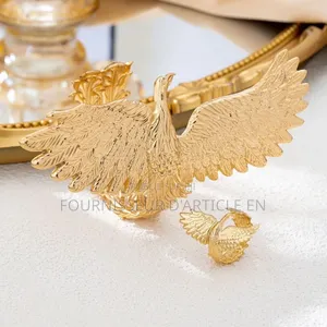 Ensemble De Bague Et Bracelet Phénix