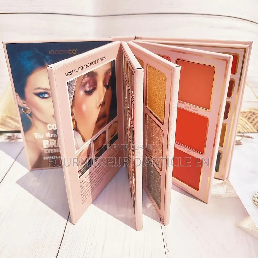 Livre De Maquillage De 43 Couleurs