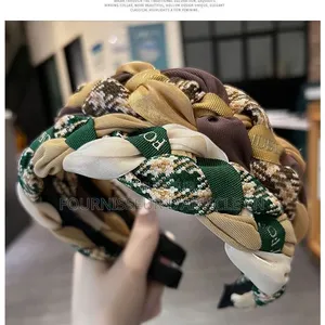 Bandeau Rétro Tressé Pour Femme.