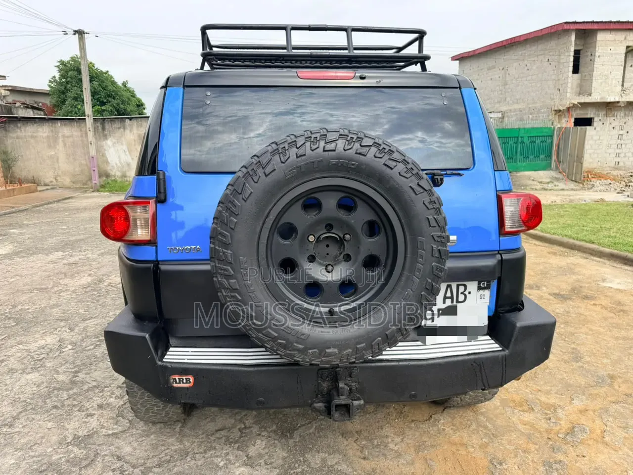 Toyota FJ Cruiser 2011 Bleu