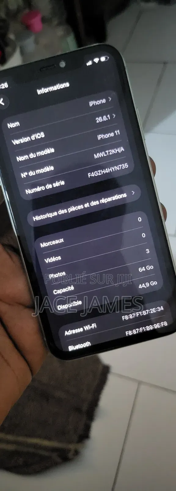 Apple iPhone 11 64 GB Vert
