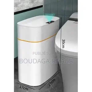 Poubelle Intelligente Rechargeable 16L Pour Chambre Salle De Bain.
