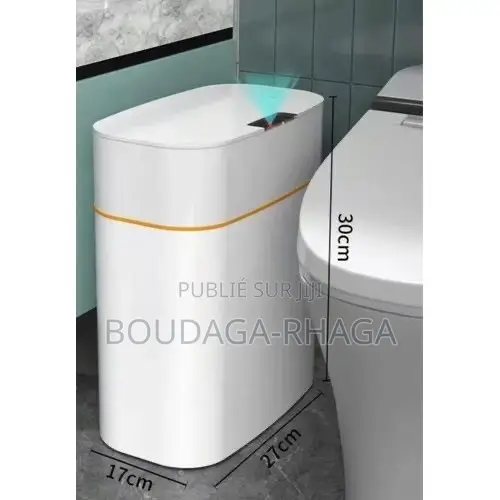 Poubelle Intelligente Rechargeable 16L Pour Chambre Salle De Bain.
