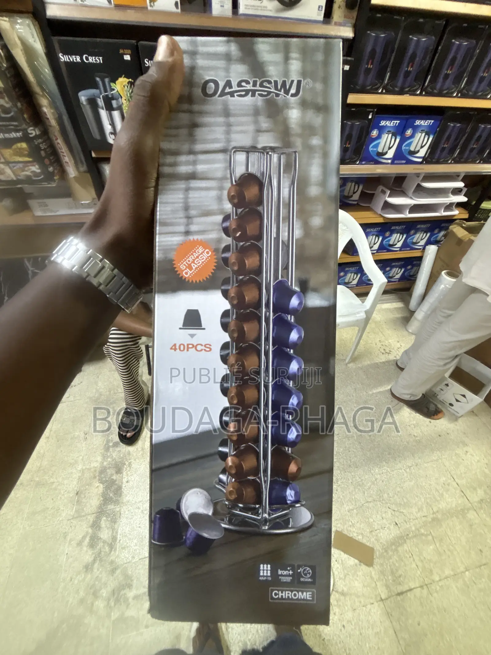 Porte Capsules Classic Espresso