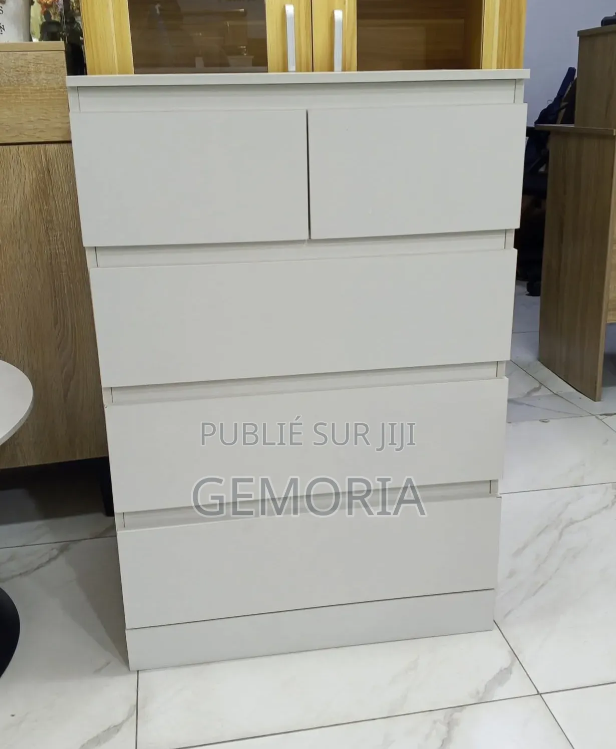 Commode Moderne 4 Tiroirs – Élégance Grand Rangement
