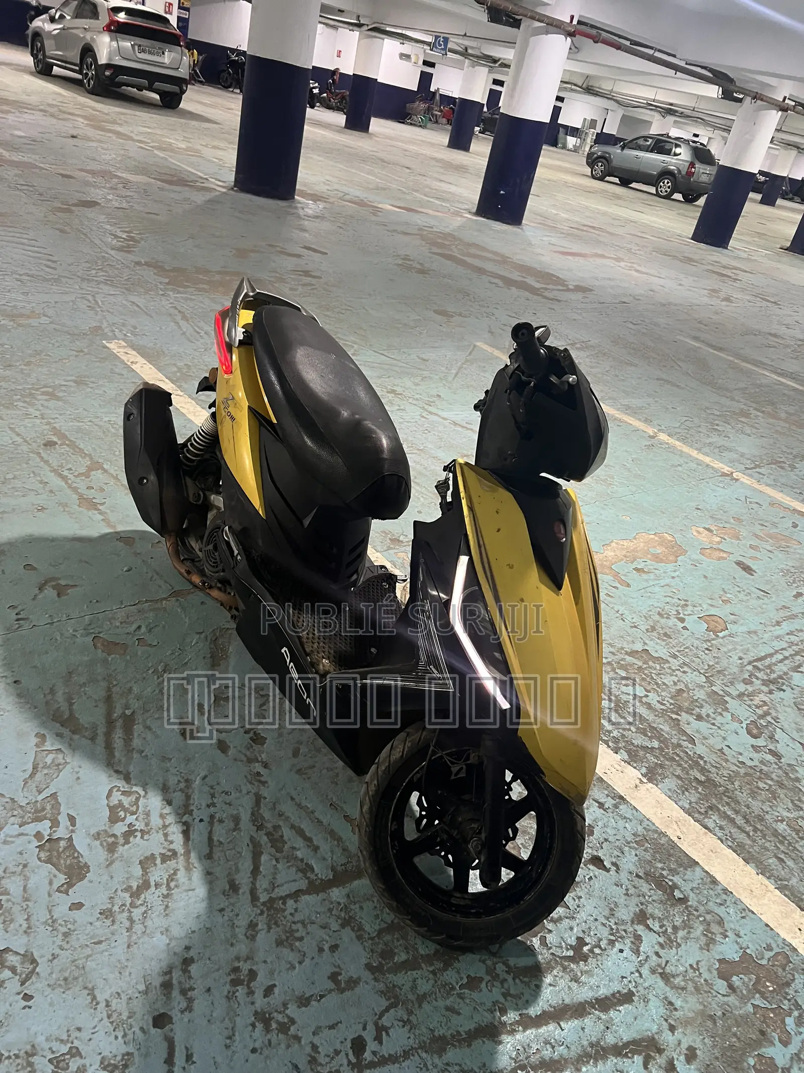 Yamaha Aerox 2015 Jaune
