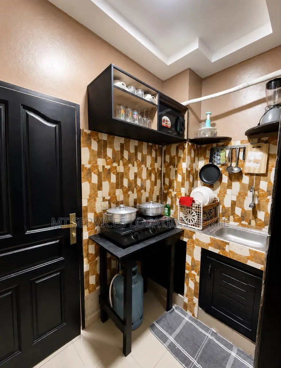 Meublé 1chbre Appartement dans Mt Services Location, Cocody à Louer