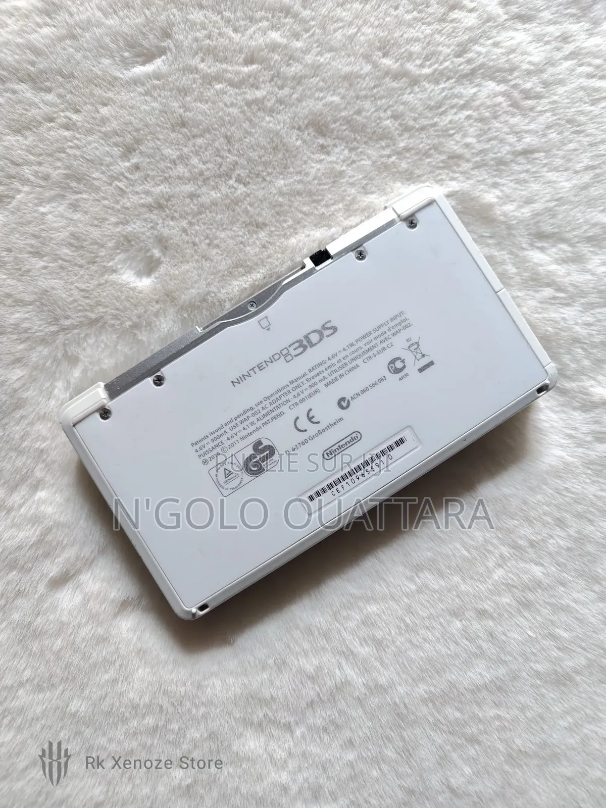 Nintendo 3ds Blanc Cracker + Jeux