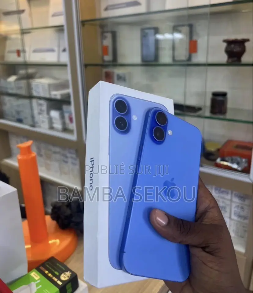 Nouveau Apple iPhone 16 256 GB Bleu