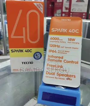 Nouveau Tecno Spark 40 128 GB Blanc