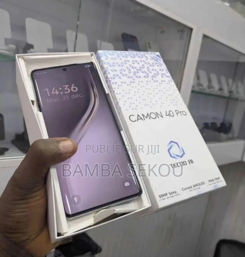 Nouveau Tecno Camon 40 Pro 4G 256 GB Bleu