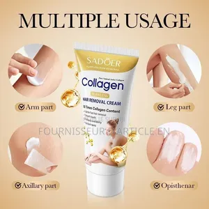 Crème Dépilatoire Au Collagène