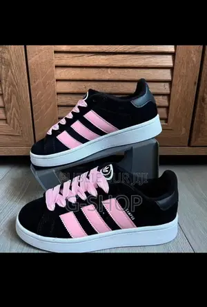 Sneakers Campus Rose-Noir
