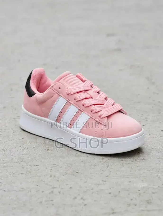 Sneakers Campus Rose-Noir