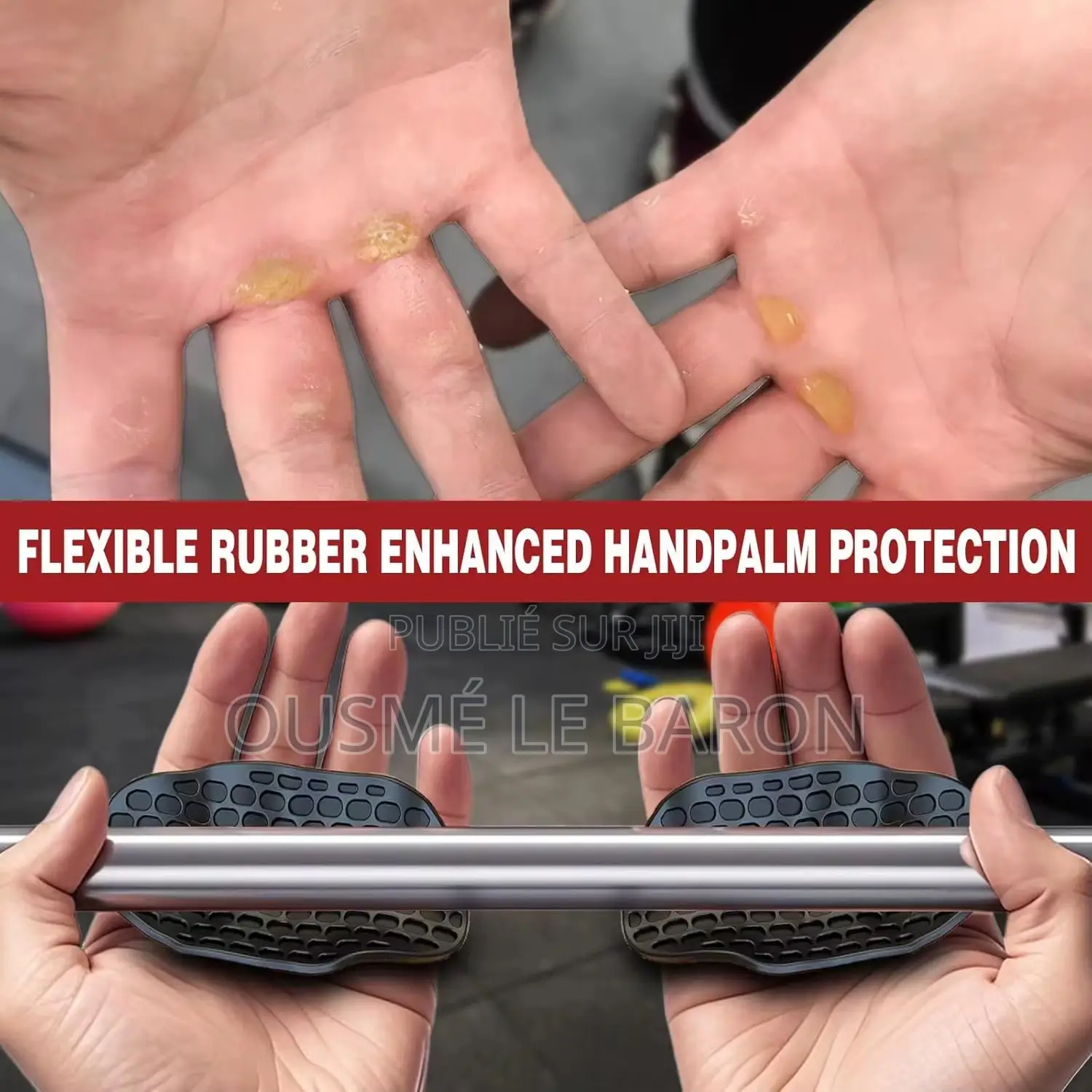 Gants De Musculation Adhésifs